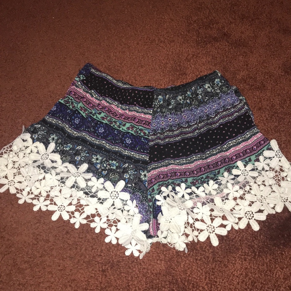 Cute boho shorts